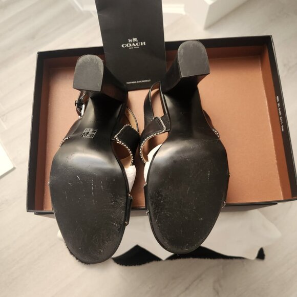 Coach Black Heels - Picture 6 of 9